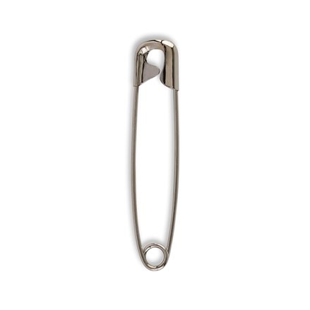 Closed Steel/Quilter Safety Pins - #3 - 2 - 40/Box - WAWAK Sewing